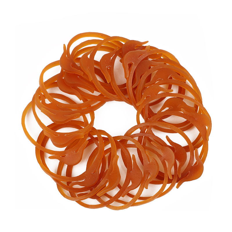 Diameter 38mm Width 3mm Anchor Rubber Bands For Automotive Wire Harness Bundling